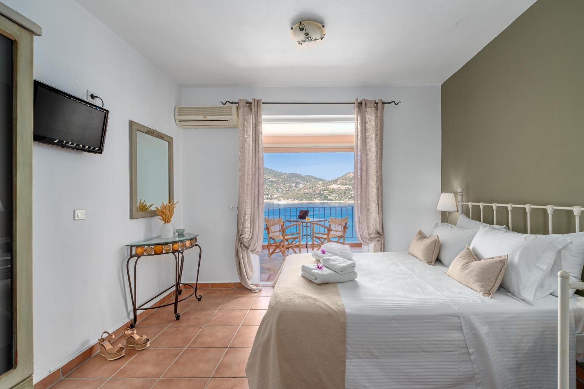 Niovi Seaview Apartments Айи-Апостоли Экстерьер фото